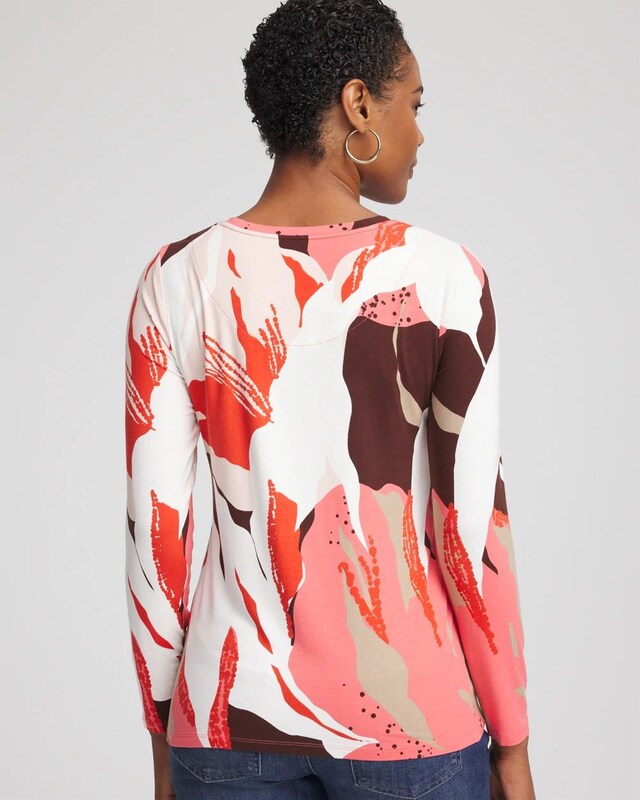 Tropical Touch of Cool Layering Tee - image 3